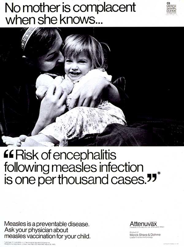 Measles poster.