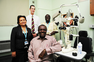 Community eye health students