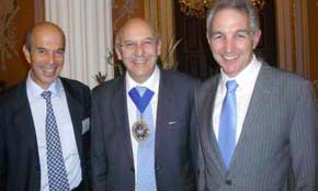 Dr Ian Goldin, The Lord Mayor, Dr Max Price