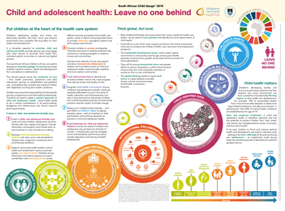 Child and adolescent health