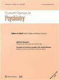 Current opinion in psychiatry