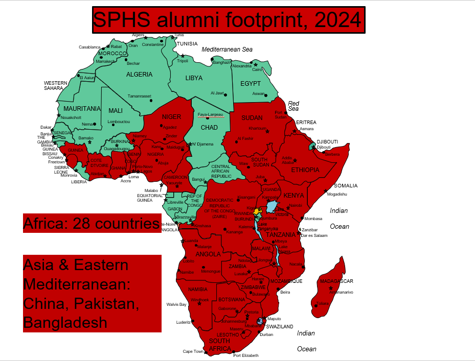 SPHS Footprint 2024