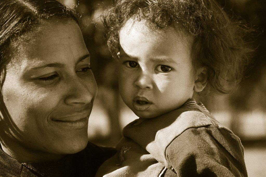 MVA participant and mother