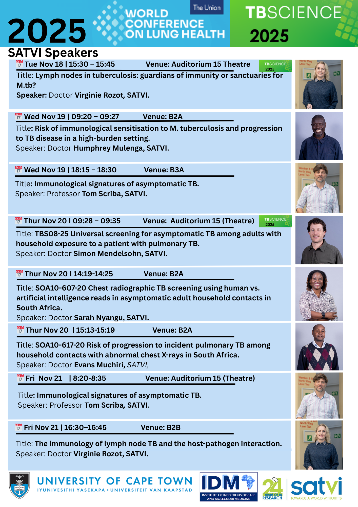 SATVI at 2025 Union Conference on Lung Health