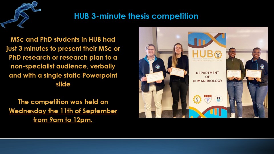 3-Min Thesis Competition