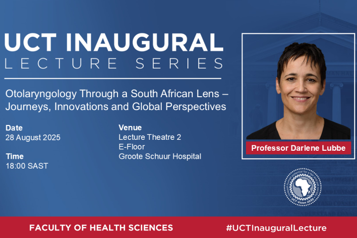 Inaugural Lecture - Professor Darlene Lubbe