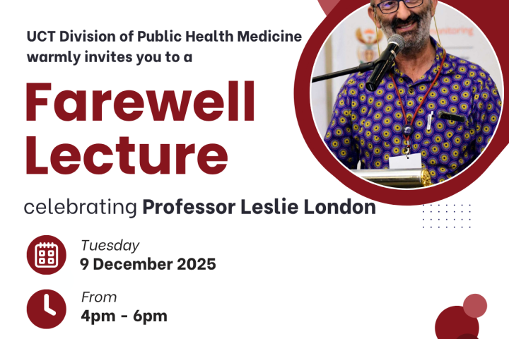Leslie farewell lecture