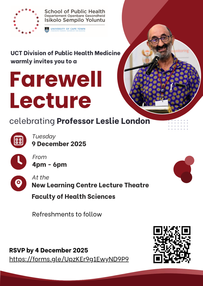 Leslie farewell lecture