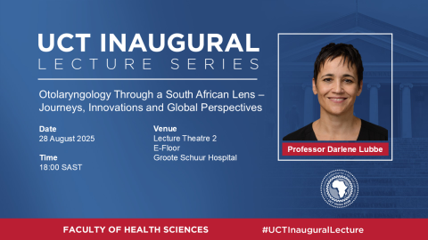 Inaugural Lecture - Professor Darlene Lubbe