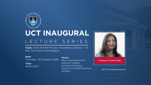 Inaugural Lecture | Prof Komala Pillay