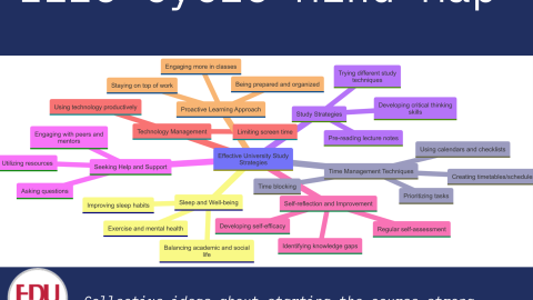 Image depicting a life cycle mind map