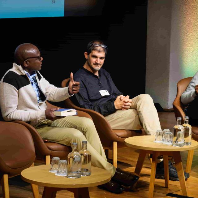 Prof. Andrew Boulle participates in a panel discussion