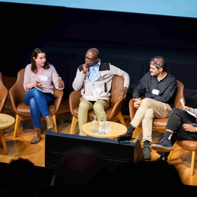 Prof. Andrew Boulle participates in a panel discussion