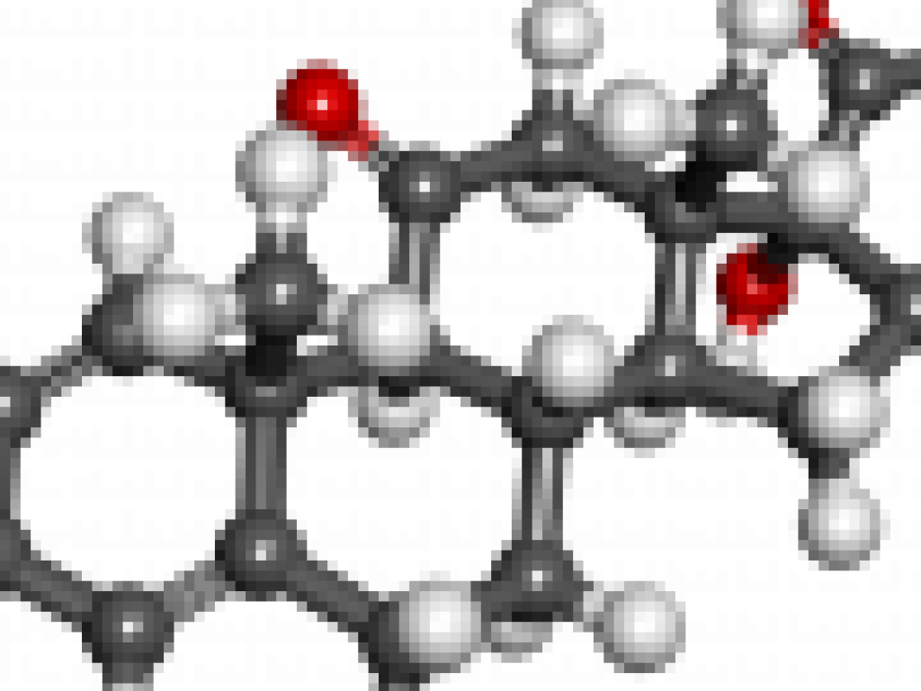 Prednisone molecular structure