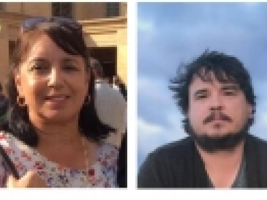 Desiree Bowers (left) and Dr Paul Steyn (right)