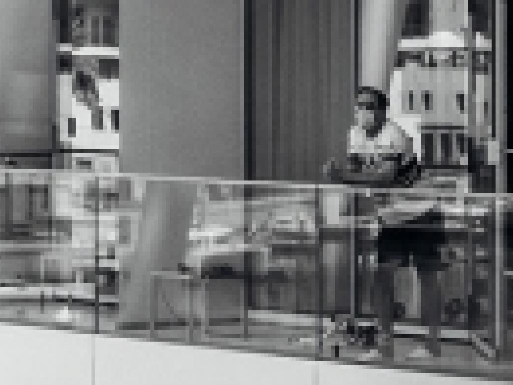 UCT’s Dr Jeroen Swart in recent quarantine in the W-Hotal Yas Island. Photo Lorenzo Verdinelli.