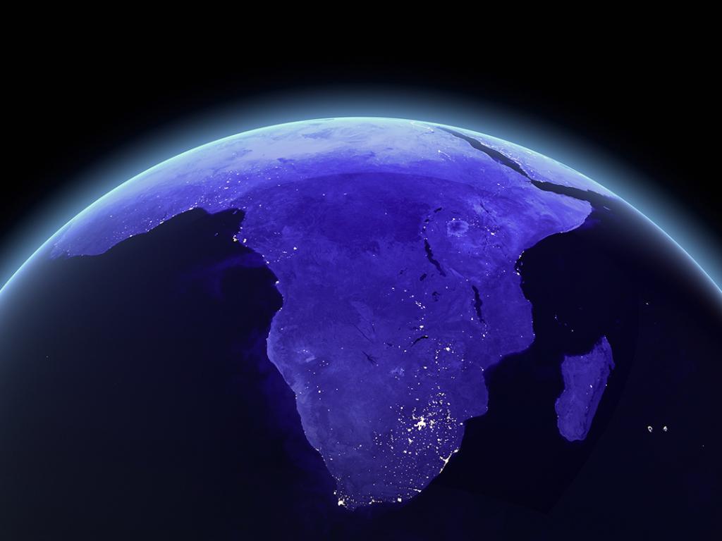 Southern Africa from space