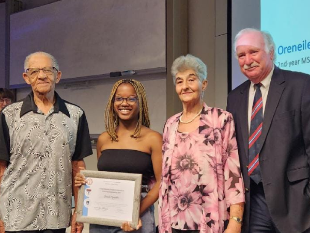 Oreneile Maiphetlho - winner of Tania Douglas Scholarship