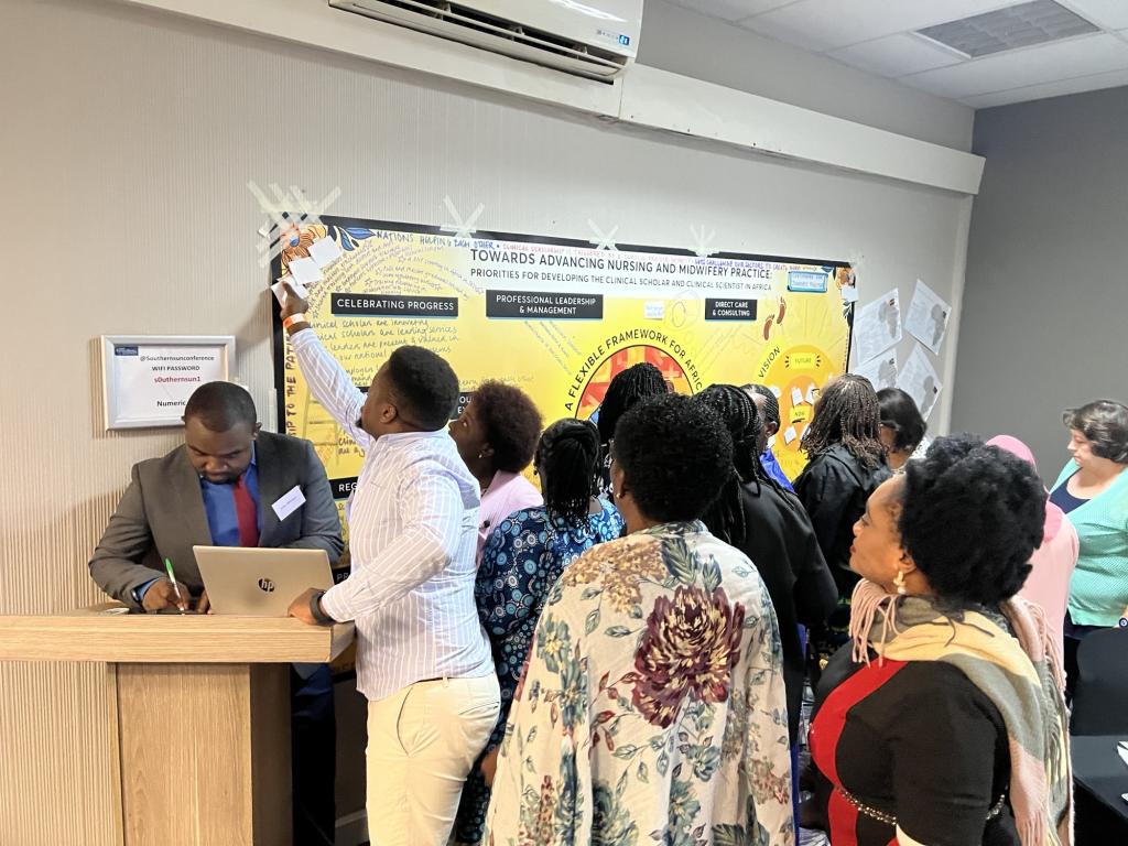 APN Symposium participants at work